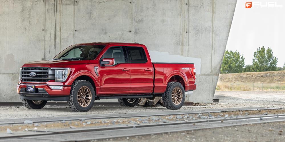  Ford F-150 with Fuel 1-Piece Wheels Rebar 6 - D850